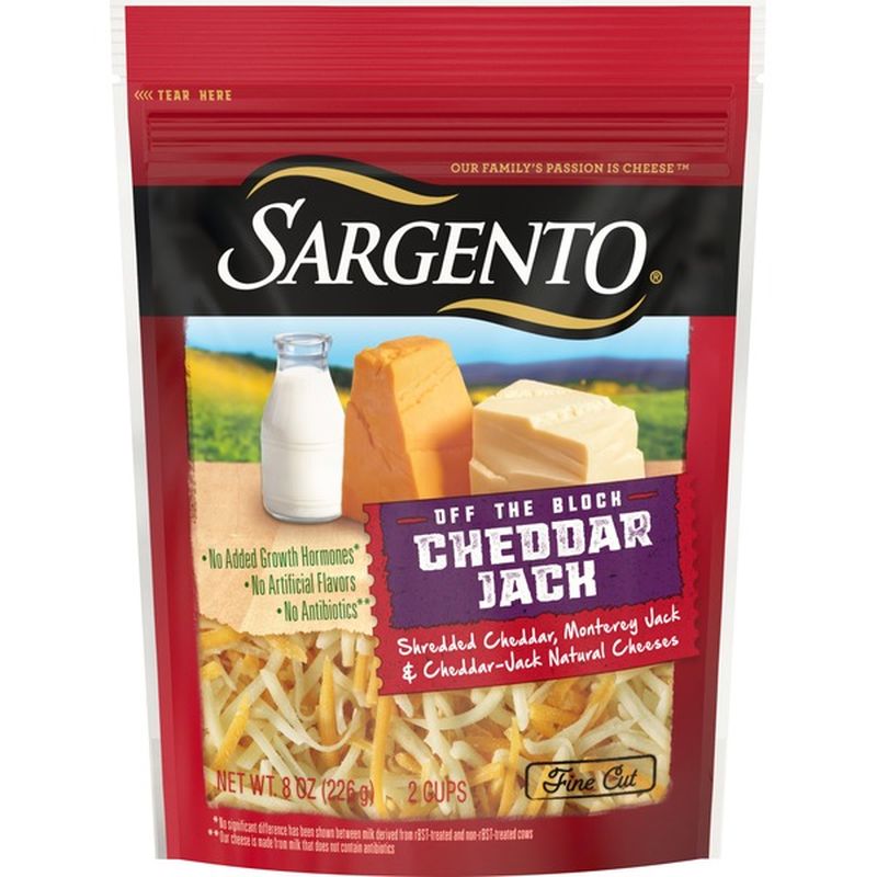 Sargento® Shredded Cheddar Jack Natural Cheese (8 oz) from Homeland