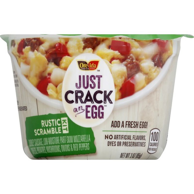 Just Crack An Egg Rustic Scramble Kit Breakfast Bowls (3 oz) from