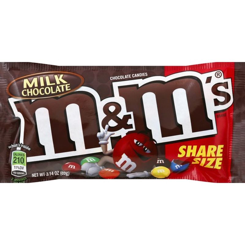 M&M's Milk Chocolate Candy Sharing Size (3.14 oz) from Stop & Shop ...