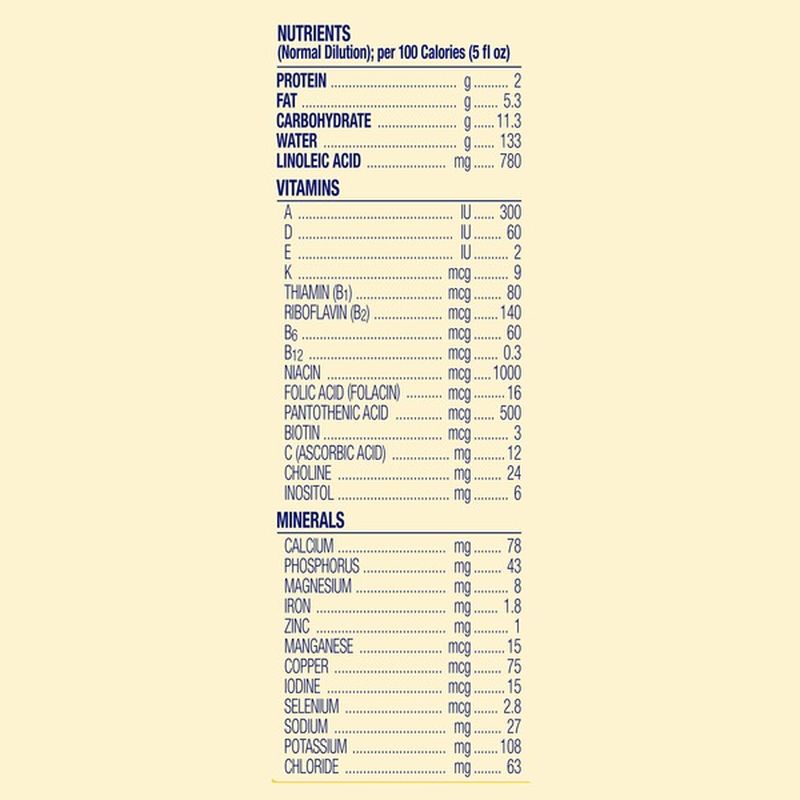 enfamil concentrated liquid formula