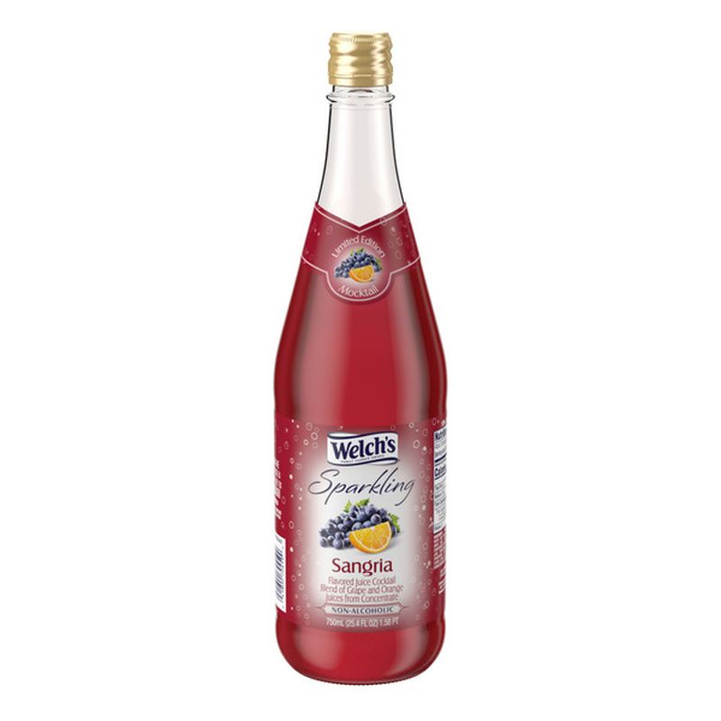 Welch's Sparkling Sangria Juice (25.4 fl oz) Instacart