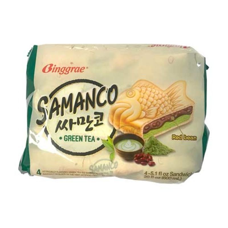 Binggrae Samanco Green Tea Ice Cream Treats