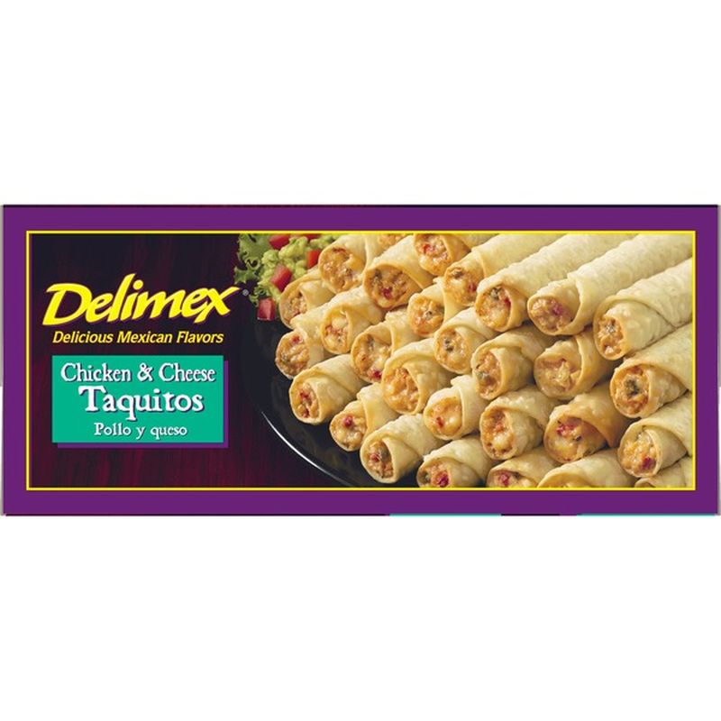 Delimex Chicken & Cheese Taquitos (50.4 oz) Instacart