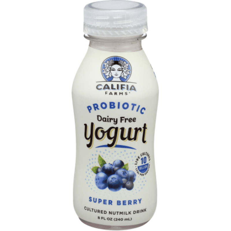 Califia Farms Probiotic Yogurt Drink - Super Berry (8 oz) from Sprouts