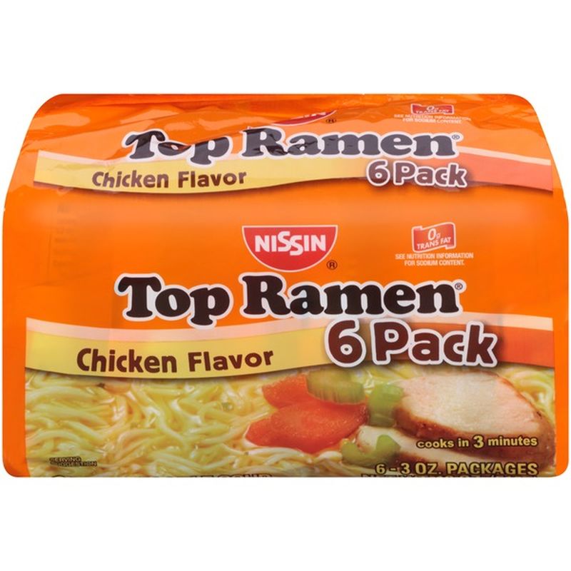 Nissin Soup, Ramen Noodle, Chicken Flavor (3 oz) from Food Lion Instacart