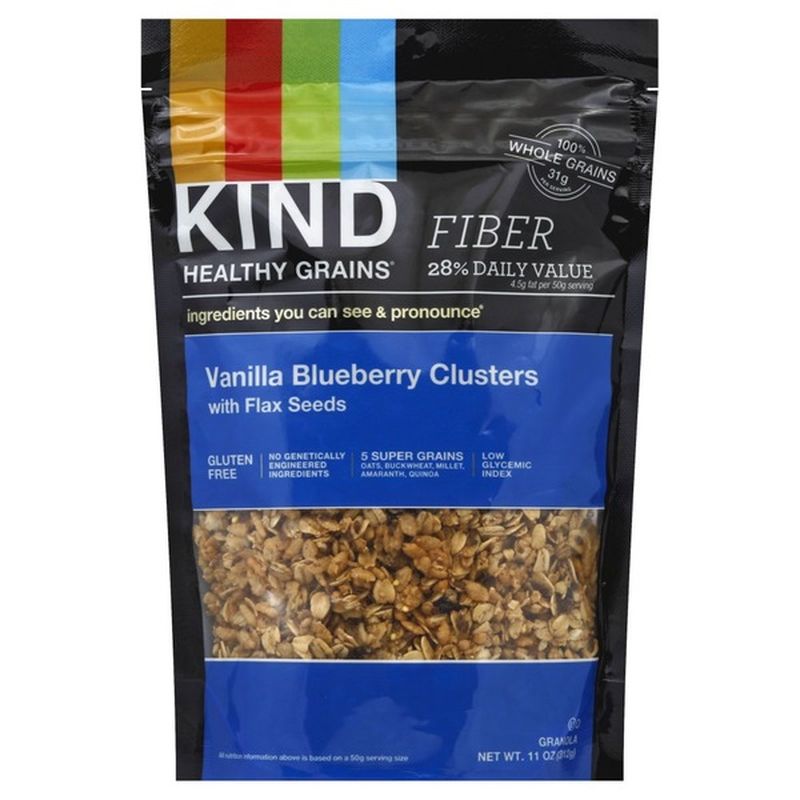 KIND Granola, Vanilla Blueberry, with Flax Seeds (11 oz) from Rainbow