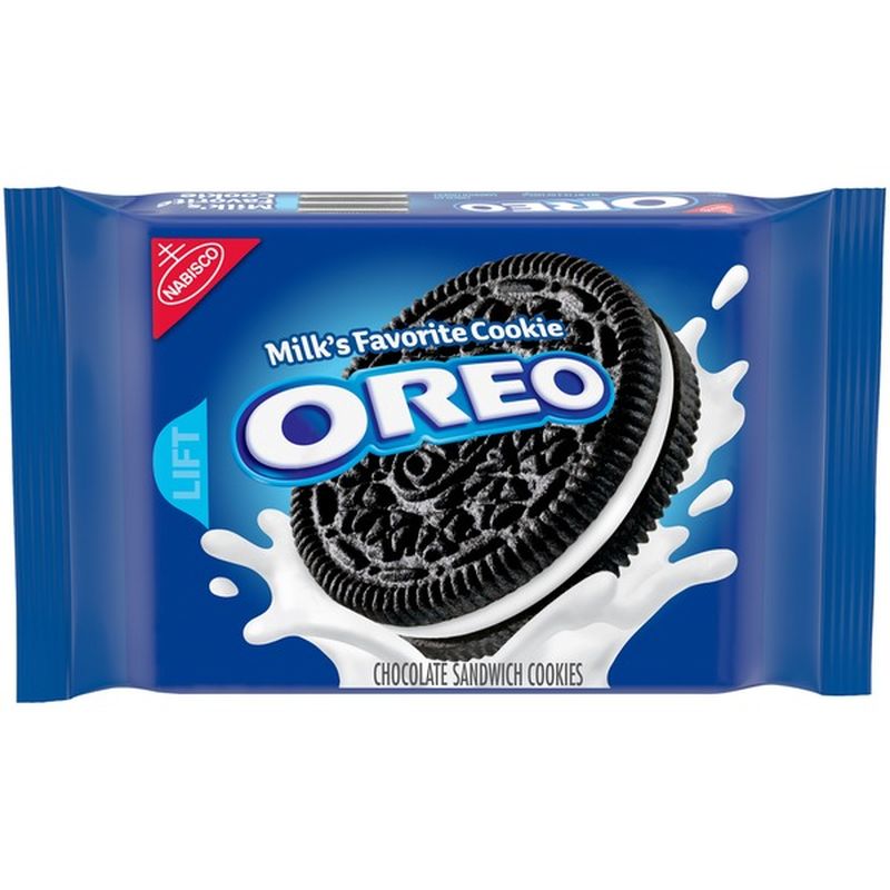 Oreo Chocolate Sandwich Cookies, Original Flavor, 1 Resealable Pack