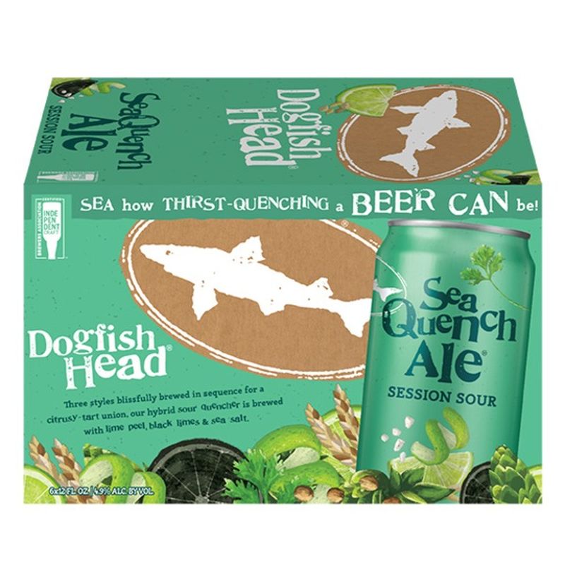 Dogfish Head Brewery SeaQuench Ale Session Sour Beer (12 fl oz) Instacart