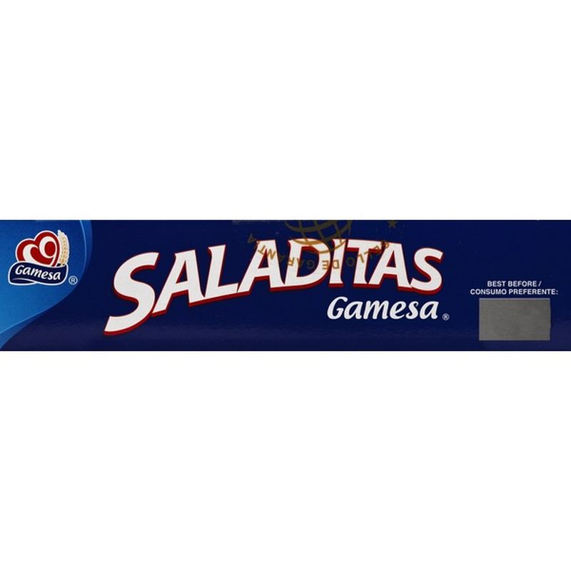 Gamesa Saladitas 2 Packs Saltine Crackers (7.3 oz) from FoodsCo Instacart
