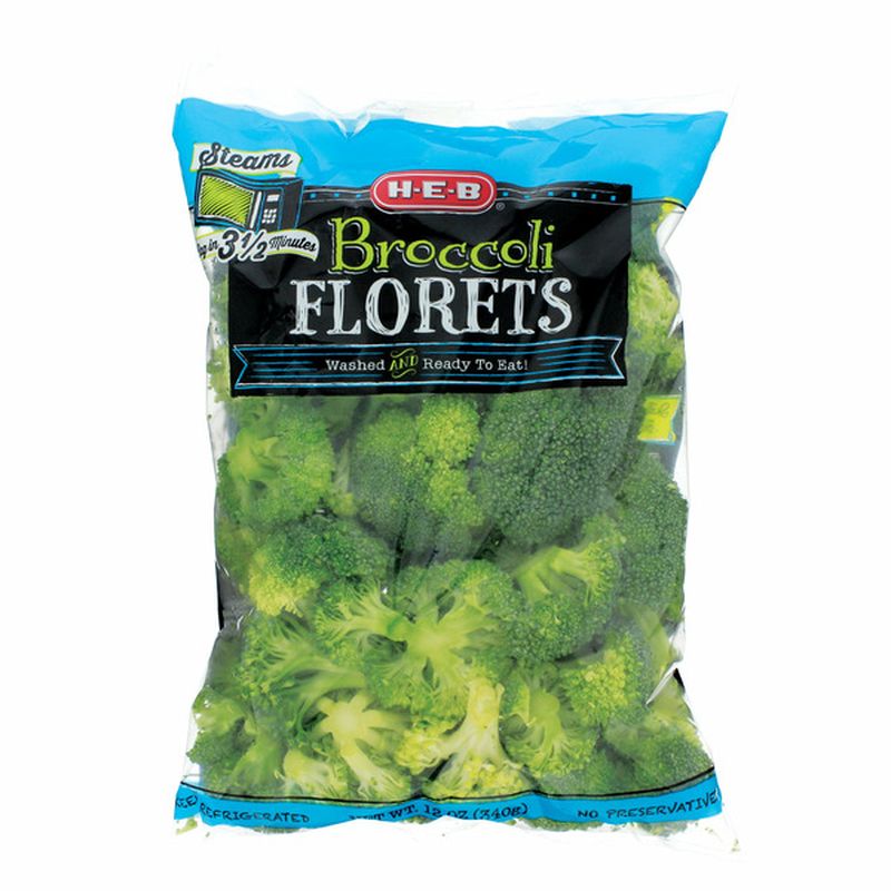 H-E-B Broccoli FLORETS