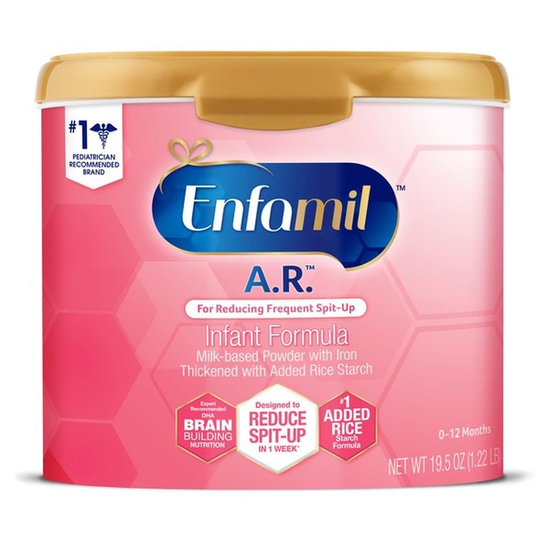 Enfamil® A.R. Infant Formula Clinically Proven to reduce SpitUp in 1