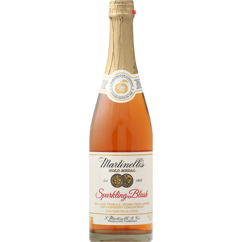 Martinelli's Apple Juice, Sparkling Blush (25.4 oz) from Total Wine