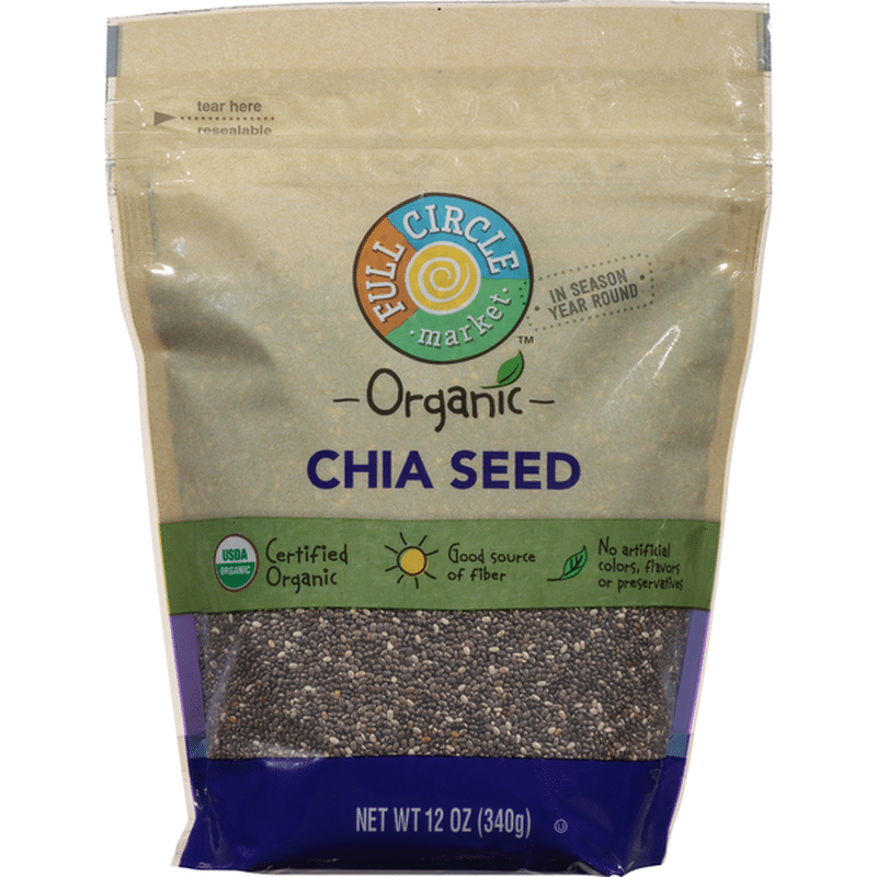 Full Circle Market Chia Seed (12 oz) Instacart