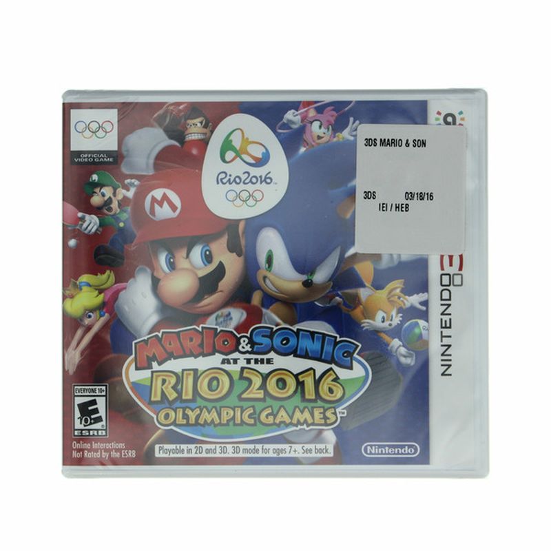 Nintendo Mario & Sonic at the Rio 2016 Olympic Games for Nintendo 3DS