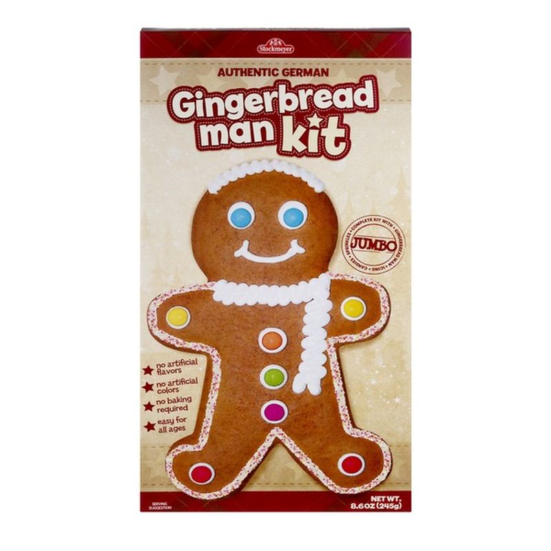 Stockmeyer Authentic German Gingerbread Man Kit (8.6 oz