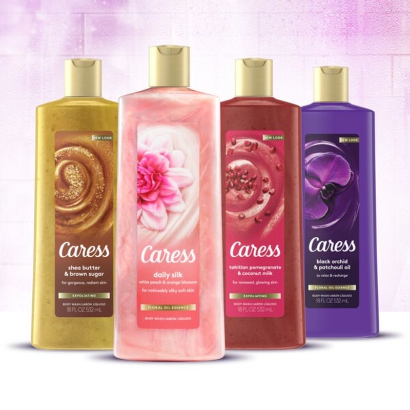 caress exfoliating body wash