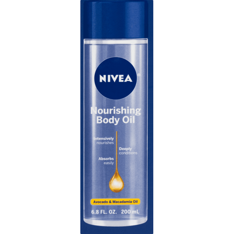 Nivea Nourishing Body Oil with Avocado & Macadamia Oil (6.8 fl oz