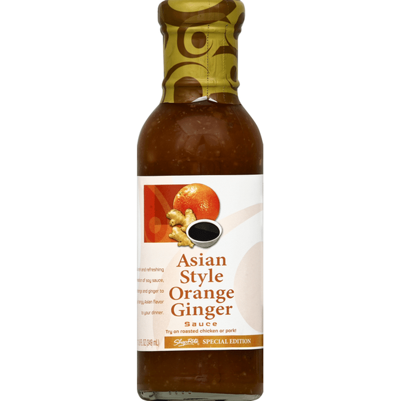 ShopRite Orange Ginger Sauce, Asian Style (11.8 oz) - Instacart