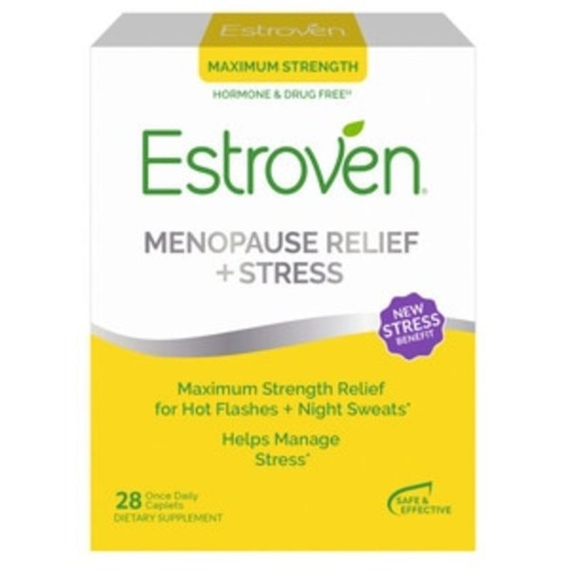 Estroven For Menopause Relief Maximum Strength + Energy Caplets (28 ct