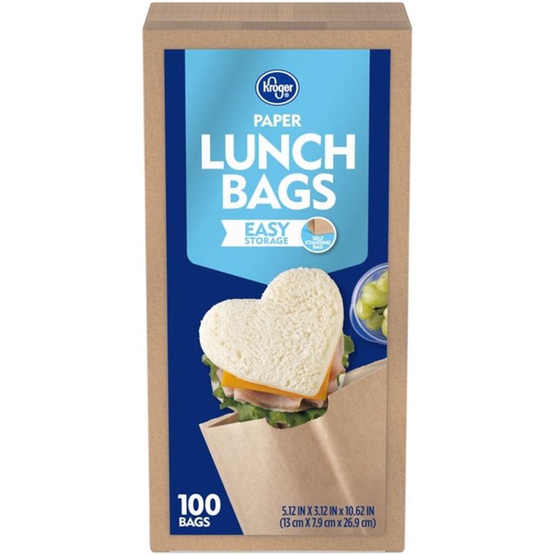 Kroger Paper Lunch Bags (100 ct) from King Soopers Instacart