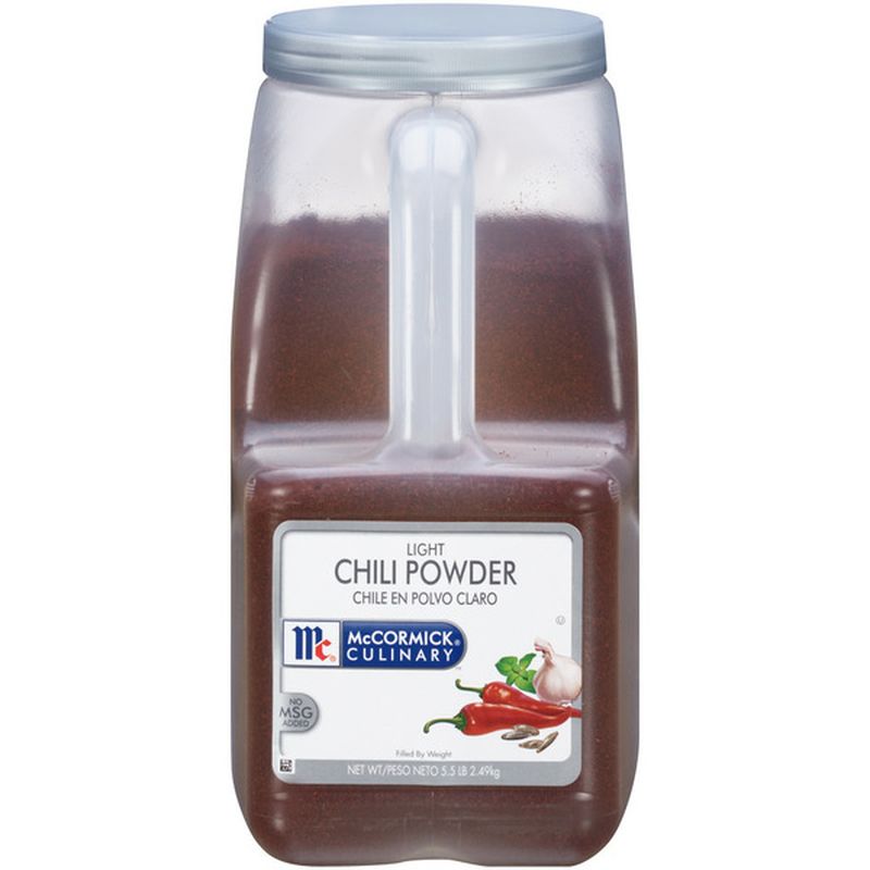 McCormick® Culinary Light Chili Powder (5.5 lb) Instacart