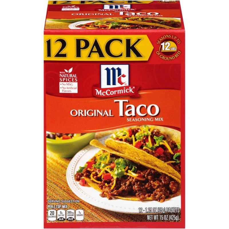 McCormick® Original Taco Seasoning Mix (15 oz) Instacart