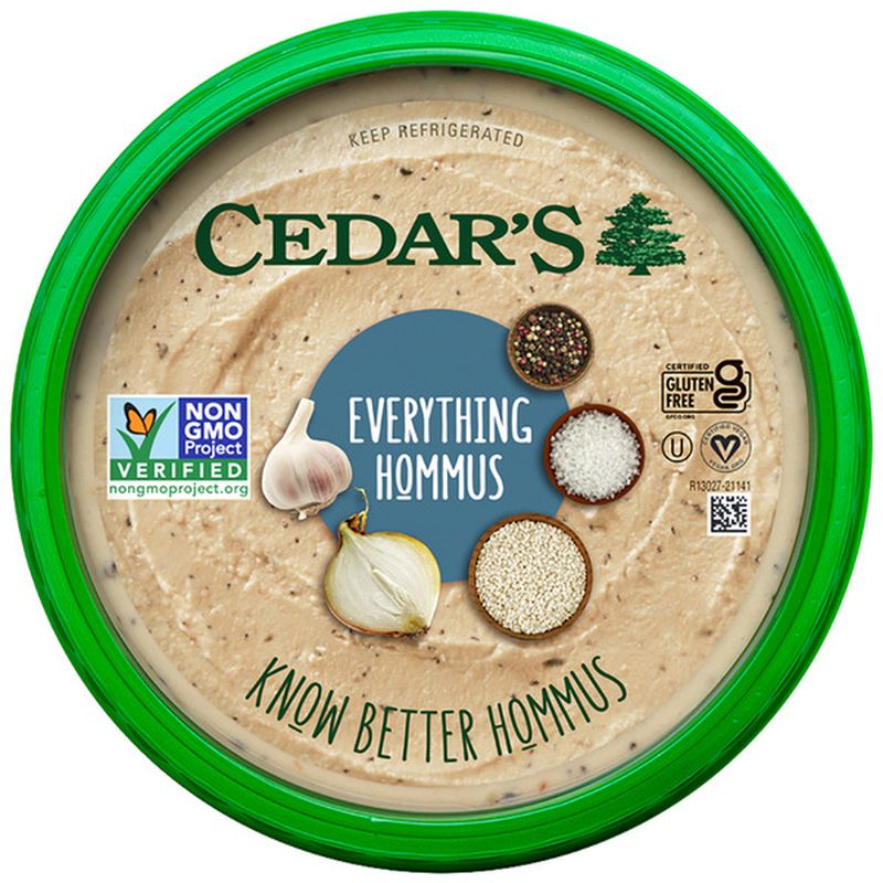 Cedar's Foods Everything Hommus (8 oz) Instacart