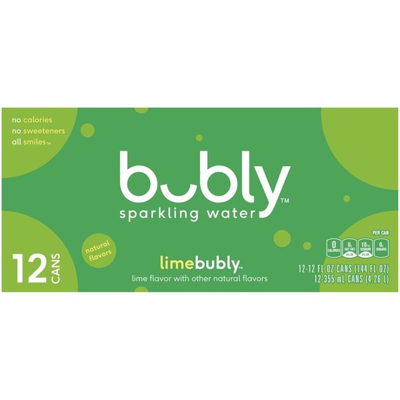 bubly Sparkling Water Lime (144 oz) from JewelOsco Instacart