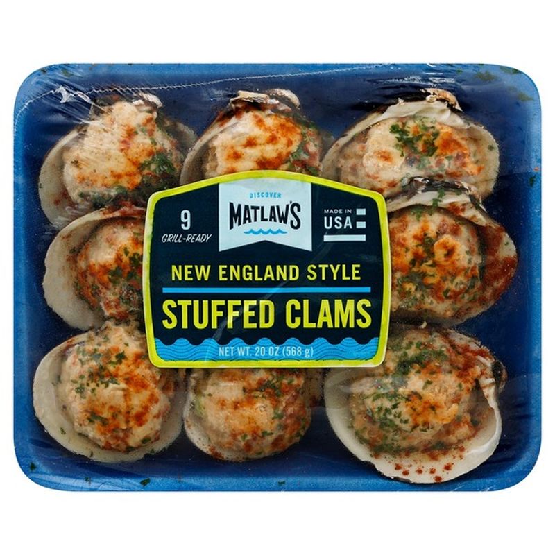 Matlaw's Stuffed Clams, New England Style (9 each) from Food Universe