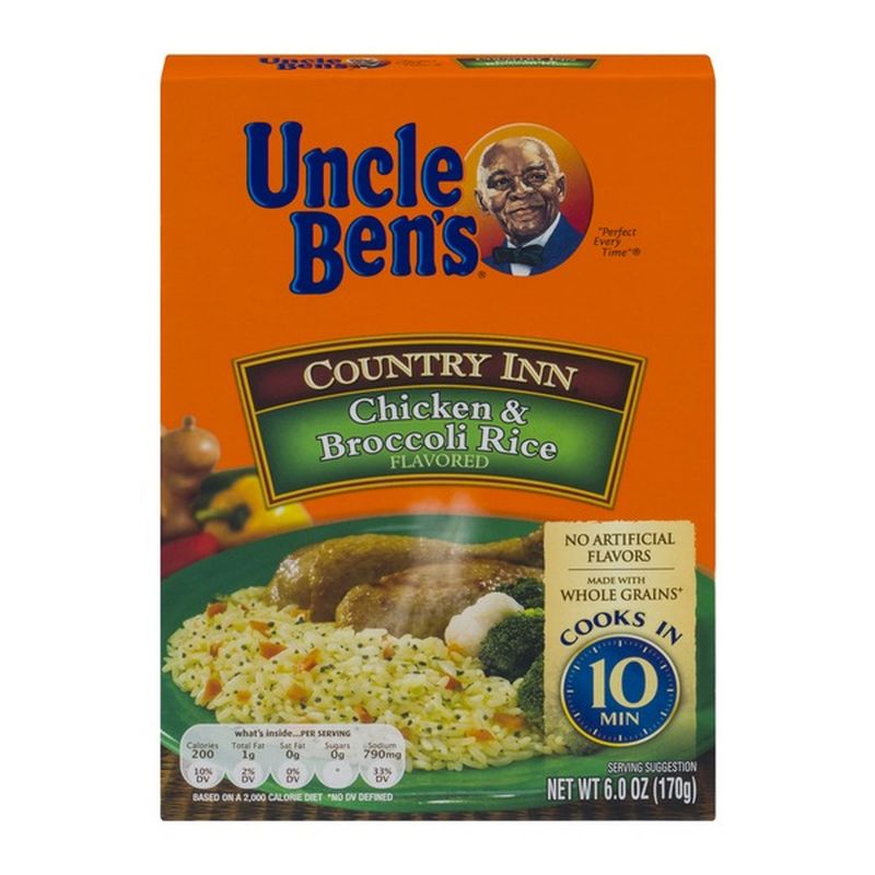 Uncle Ben's Country Inn Chicken & Broccoli Rice (6 oz) - Instacart