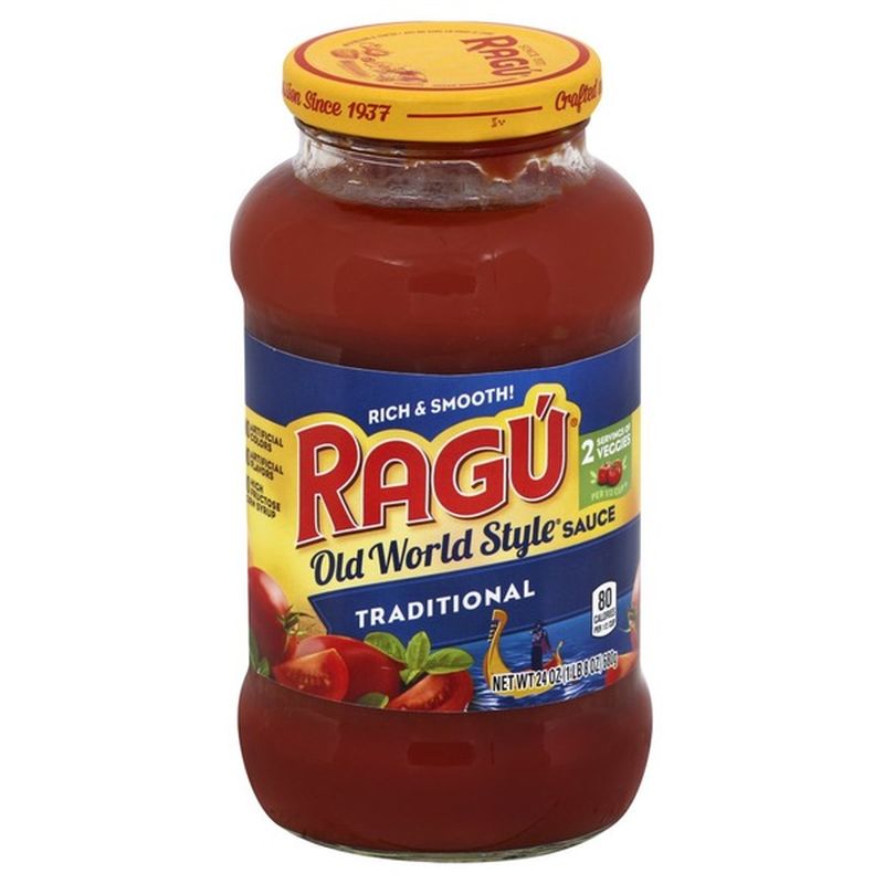 Ragú Old World Style Traditional Sauce (24 oz) from WinnDixie Instacart