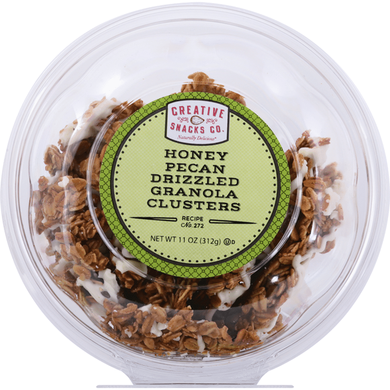 Creative Snacks Co. Granola Clusters, Honey Pecan, Drizzled (11 oz