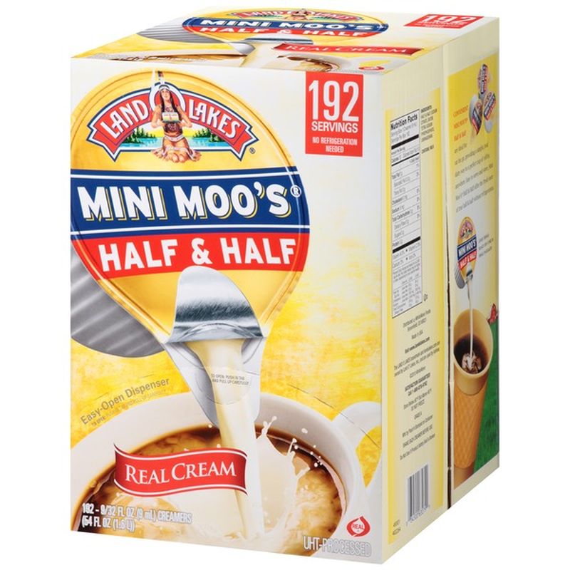 Land O' Lakes Mini Moo’s Half & Half Creamer Singles (54 fl oz) from