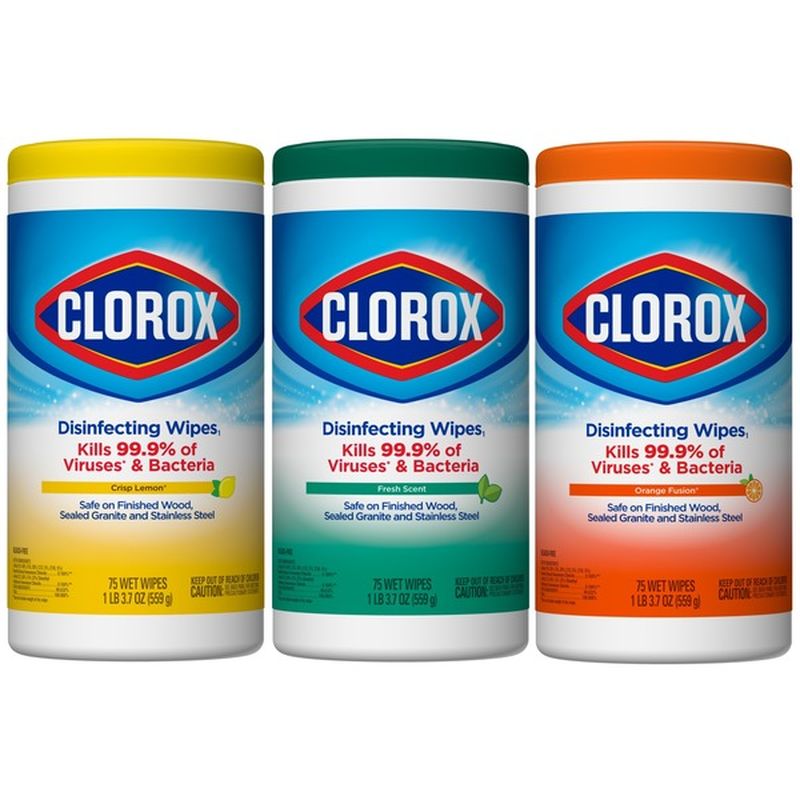 Clorox Disinfecting Wipes (75 ct) Instacart