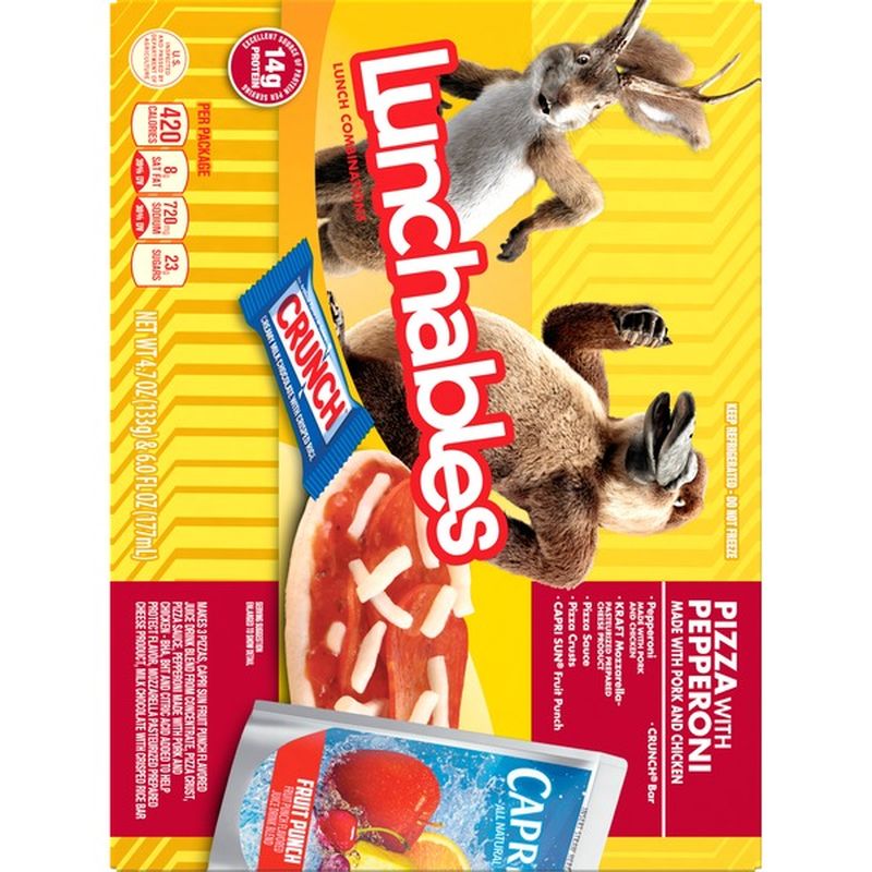 Lunchables Pepperoni Pizza Convenience Meal (10.7 oz) from