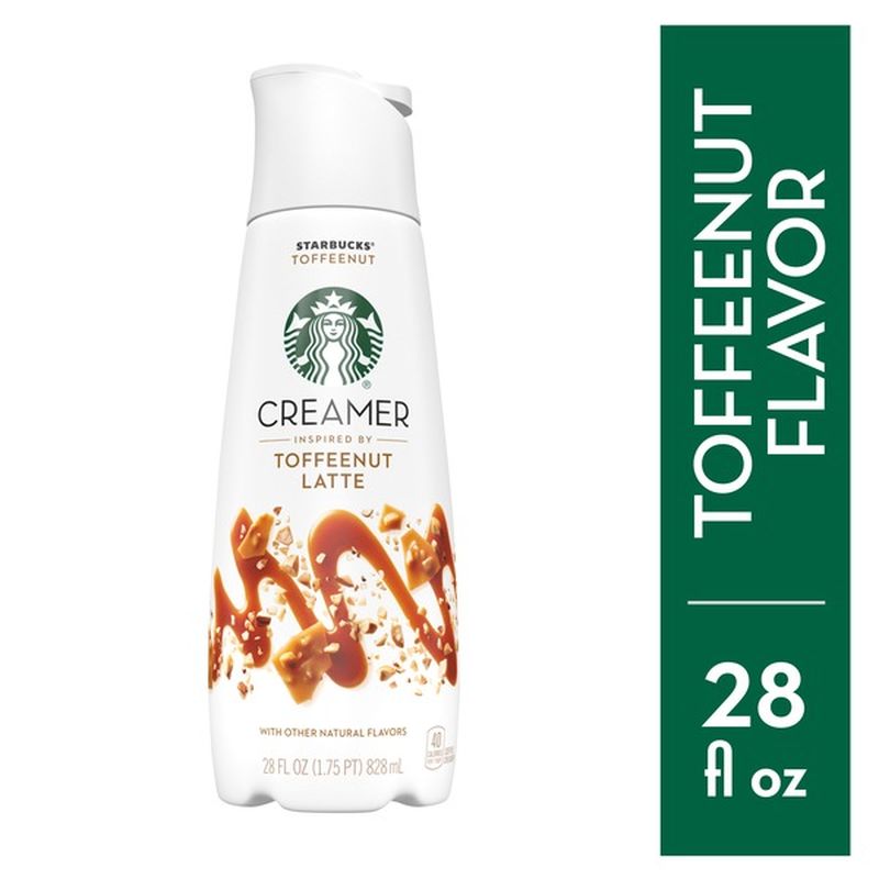 Starbucks Toffeenut Flavored Liquid Coffee Creamer (28 oz) - Instacart