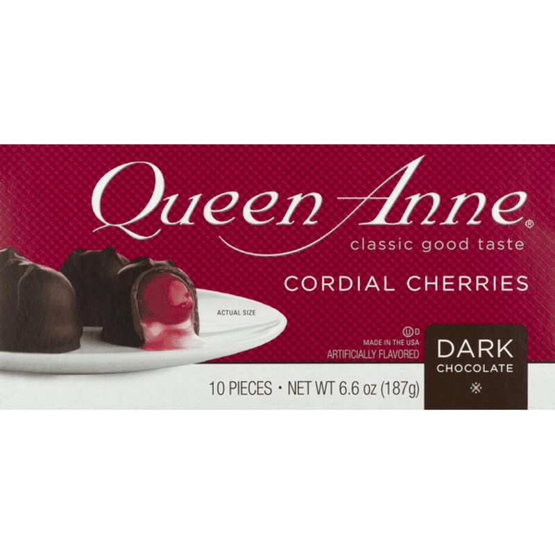 Queen Anne Cordial Cherries Dark Chocolate (6.6 oz) from CVS Pharmacy ...