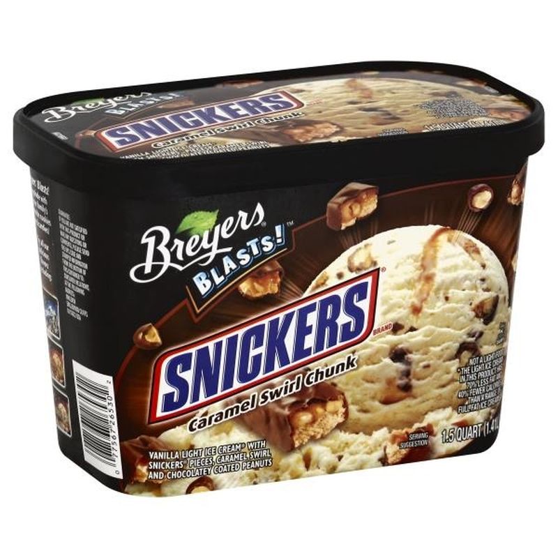 Breyers Light Ice Cream Snickers® 48 Oz From Publix Instacart
