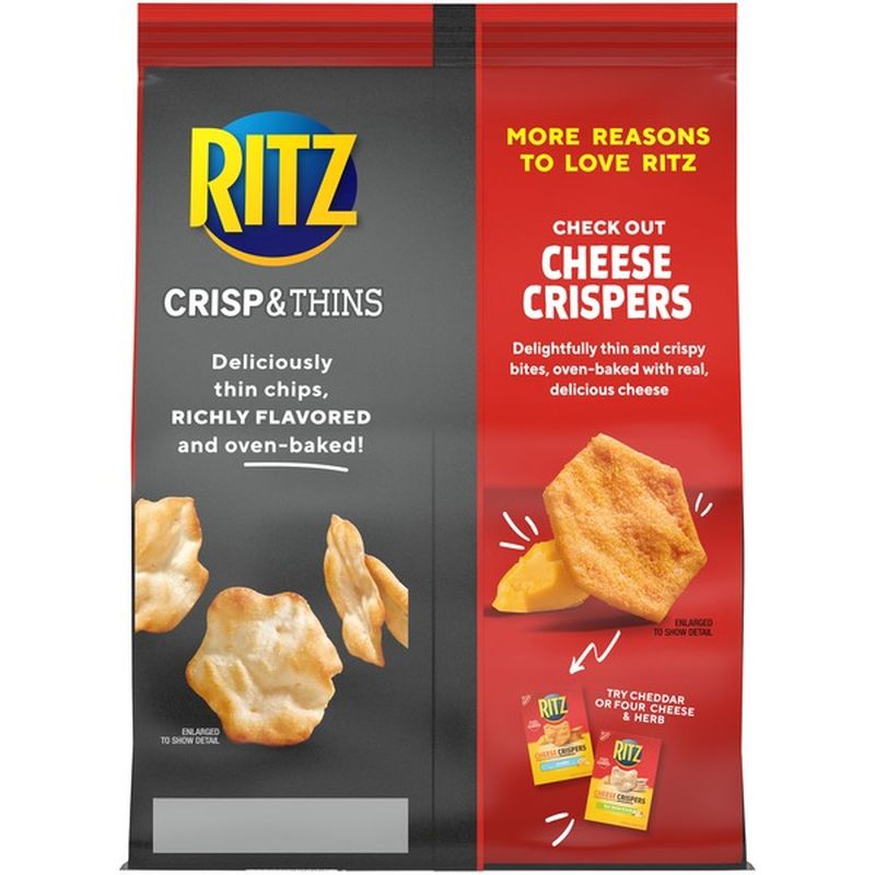 Ritz Crisp & Thins Sea Salt OvenBaked Chips (7 oz) Instacart