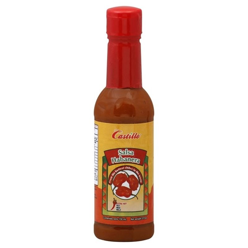 Castillo Salsa Habanera, Red, Extra Hot (5 fl oz) Instacart