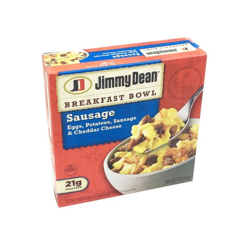 Jimmy Dean Sausage, Egg & Cheese Breakfast Bowl (7 oz) from FoodMaxx ...