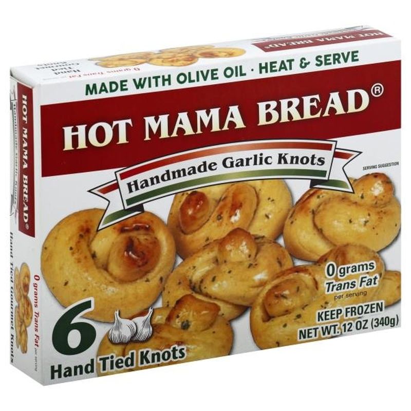 Hot Mama Foods Knots Handmade Garlic 6 Each From Publix Instacart