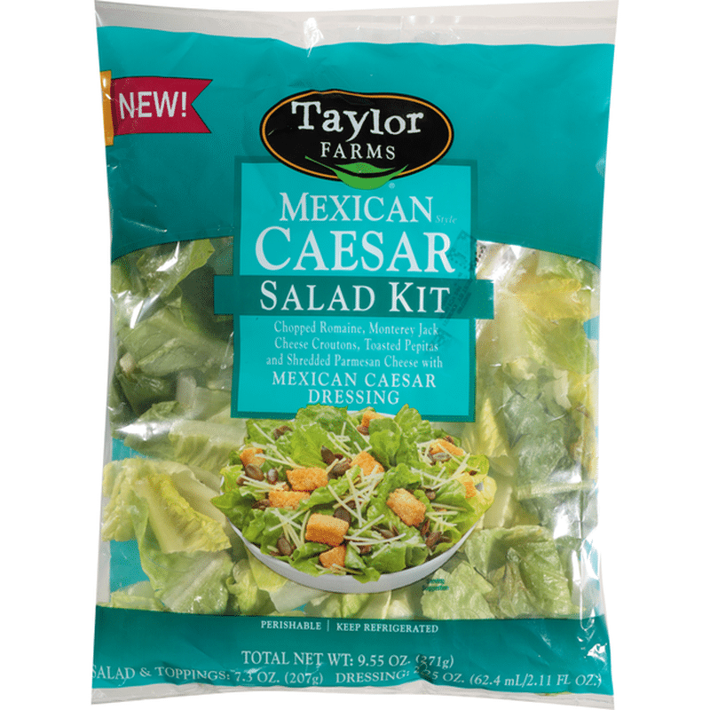Taylor Farms Salad Kit, Caesar, Mexican Style (9.55 oz) Instacart