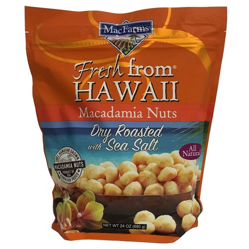 Mac Farms Of Hawaii Salted Roasted Macadamia Nuts (24 oz) from Costco - Instacart