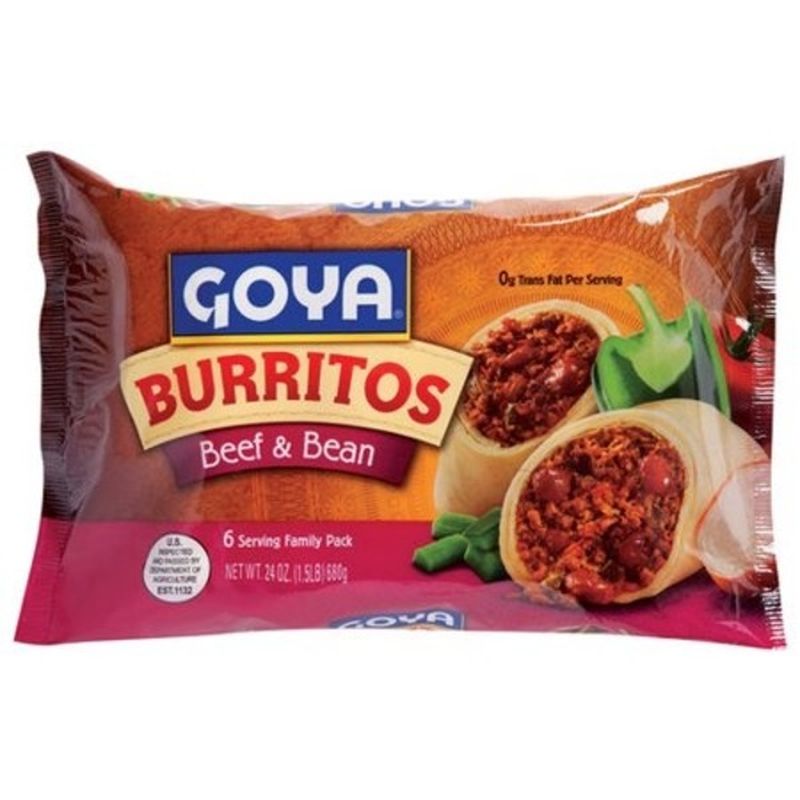 Goya Beef & Bean Burritos