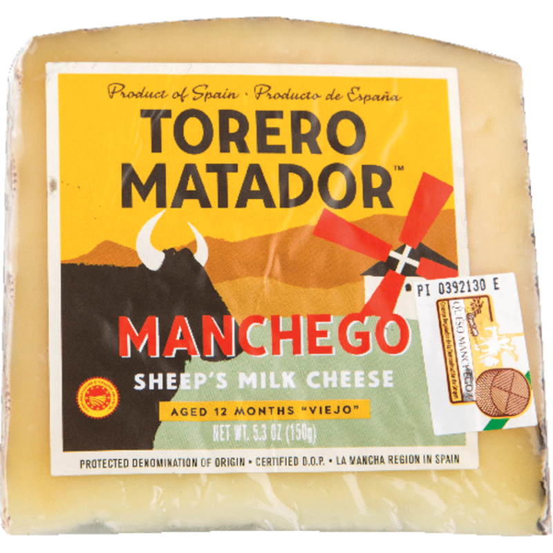 Torero Matador Manchego Aged 12 Months "viejo" Sheep's Milk Cheese (5.3