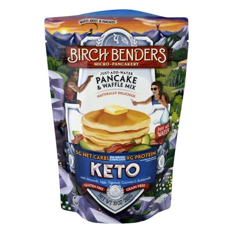 Birch Benders Pancake & Waffle Mix, Keto (10 oz) from Publix Instacart