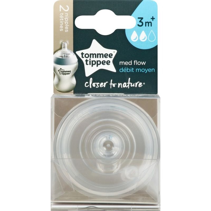 tommee tippee nipples medium flow