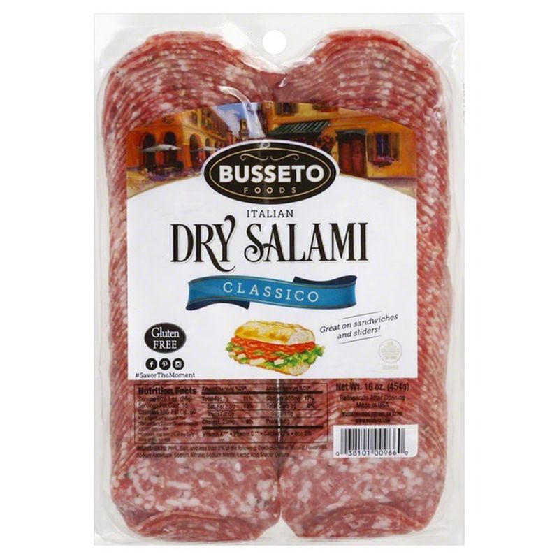 Busseto pairs salami perfectly