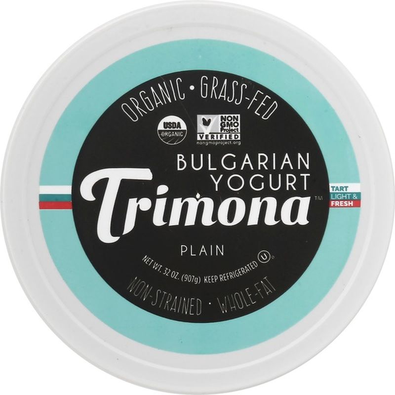 Trimona Yogurt, Organic, Bulgarian, Plain
